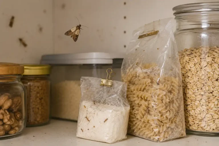 Pantry Moths in the Kitchen